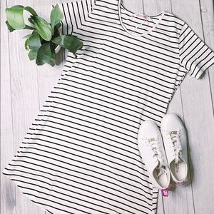 NWT Striped t-shirt dress